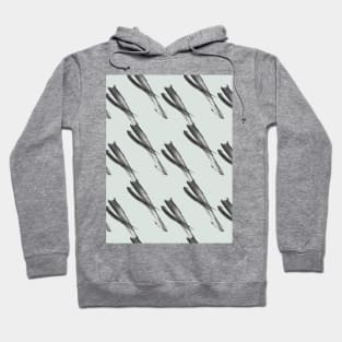 Gray abstract oblique elements Hoodie